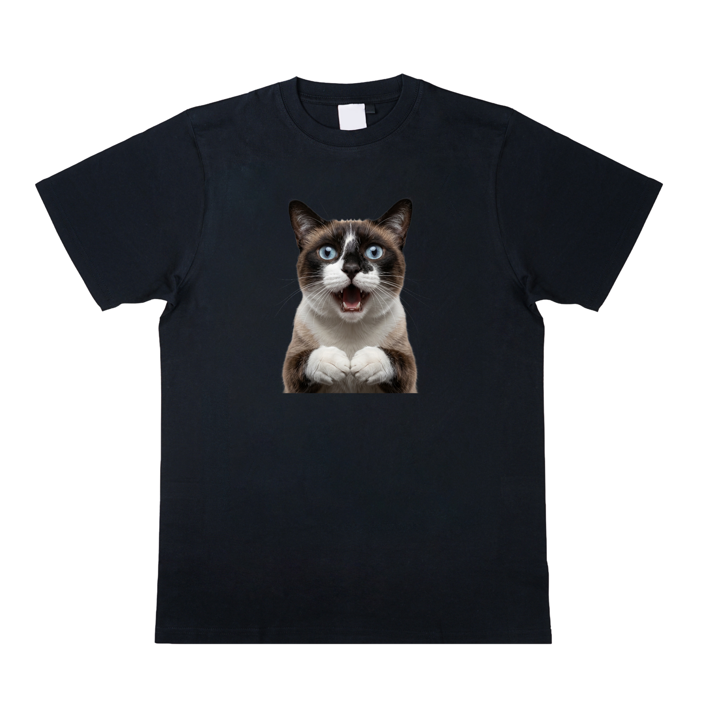 Playera Gato Impaktado WOW
