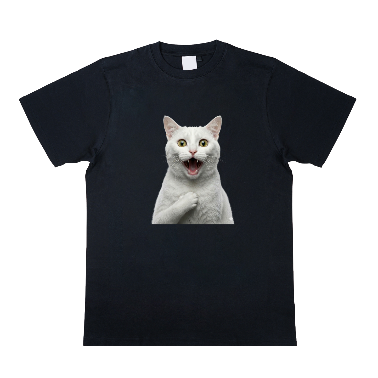Playera Gato Impaktado WTF