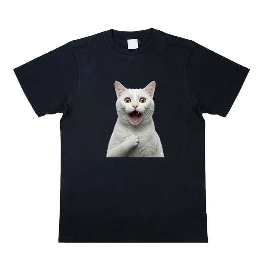 Playera Gato Impaktado WTF