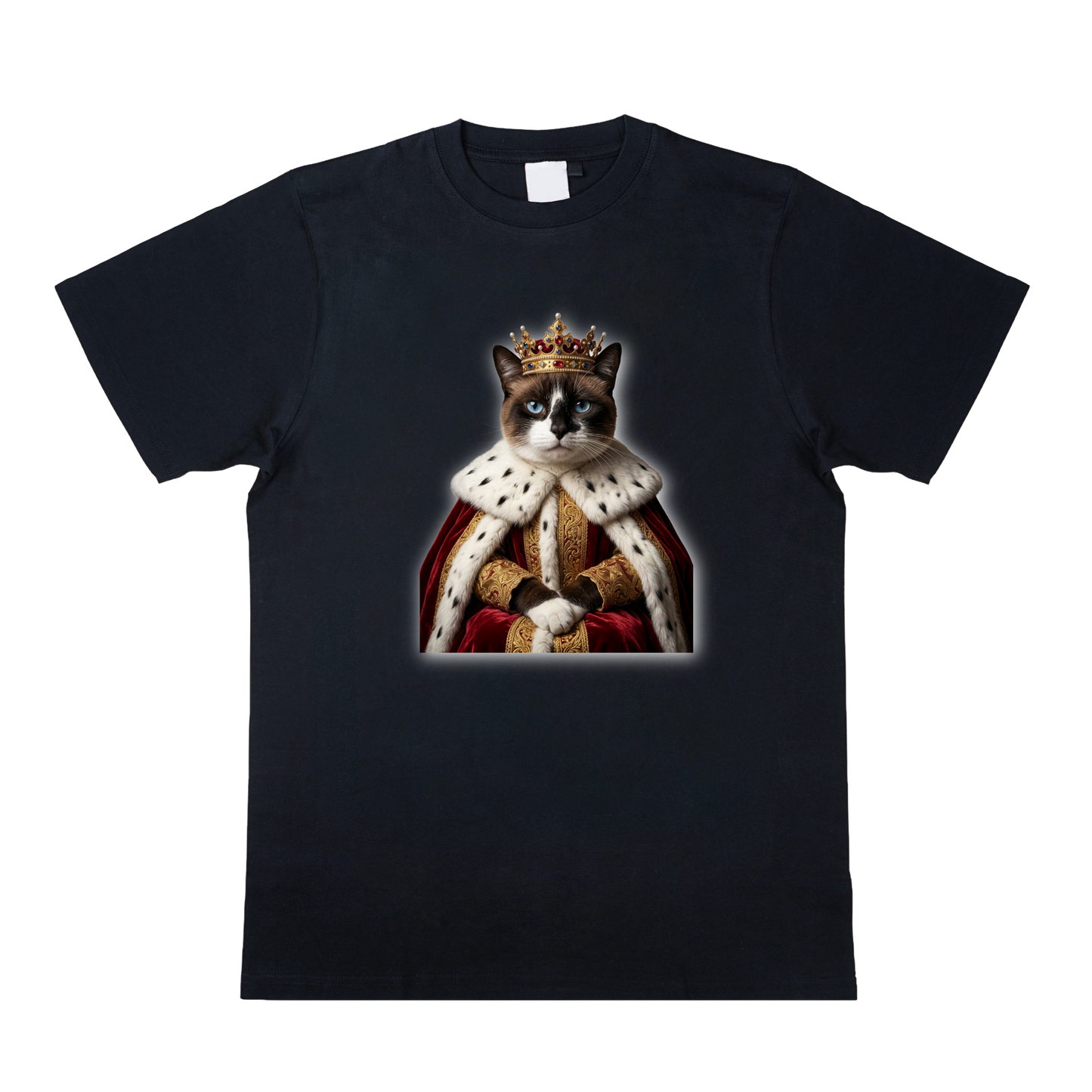 Playera Gato Realeza snowshoe