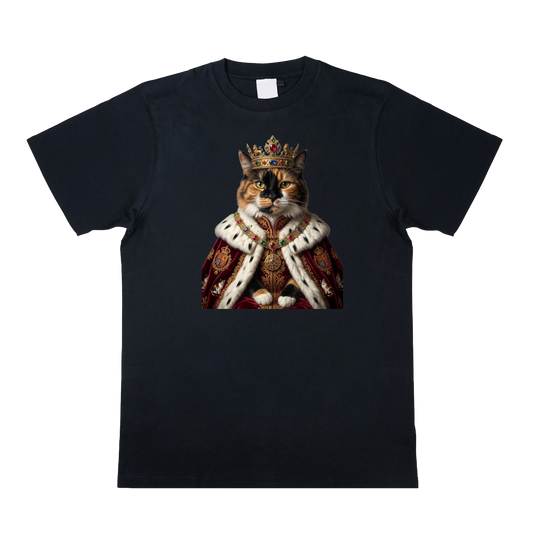 Playera Gato Realeza Cálico